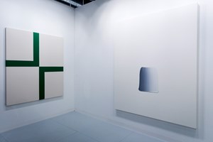 <a href='/art-galleries/lisson-gallery/' target='_blank'>Lisson Gallery</a> at Art Basel 2015 – Photo: © Charles Roussel & Ocula